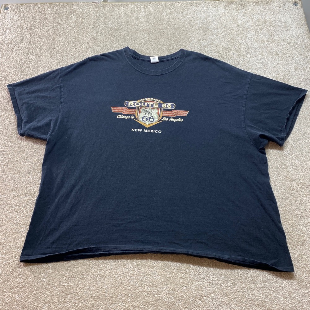 Gildan Shirt Mens 4XL Route 66 New Mexico Chicago to Los Angeles Graphic Tee